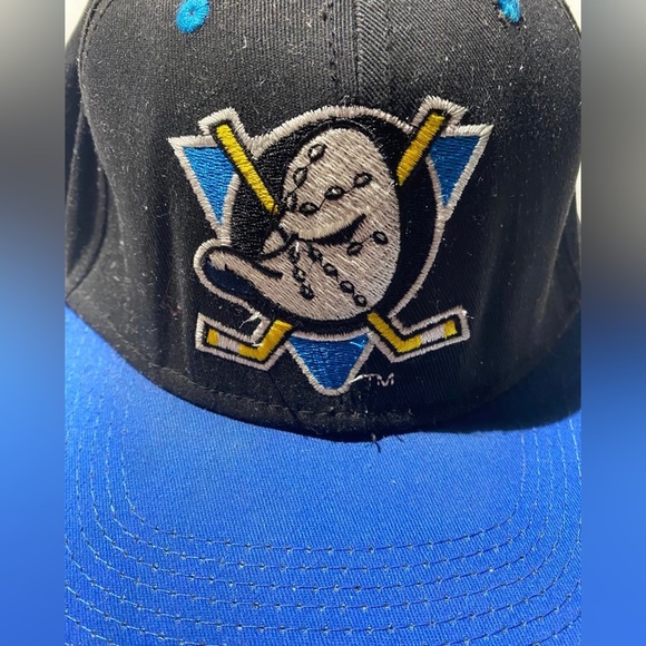 Vintage NHL Anaheim mighty ducks snapback hat cap - Picture 2 of 8